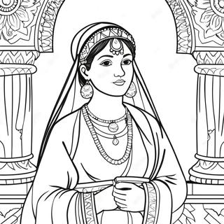 Esther Coloring Page 12151-10007