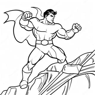 Invincible Hero In Action Coloring Page 12162-10028