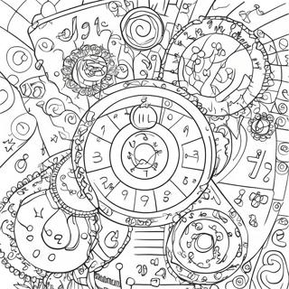 Math Mystery Coloring Page 12181-10031