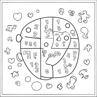 Fun Math Puzzle Coloring Page 12182-10042