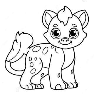 Cute Therian Animal Coloring Page 12192-10048