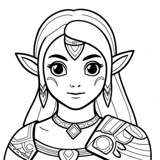 Zelda Coloring Page 121-95