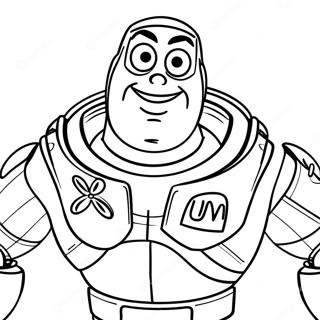 Buzz Lightyear Coloring Pages