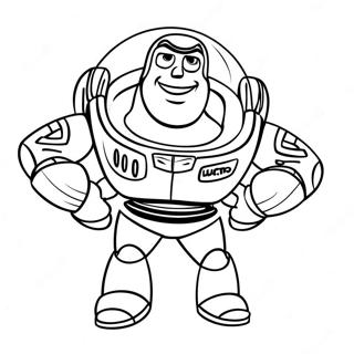 Buzz Lightyear Coloring Page 1221-966