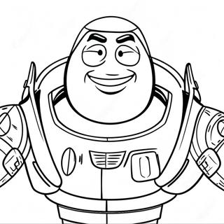 Buzz Lightyear Coloring Page 1221-968