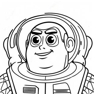 Buzz Lightyear In Space Coloring Page 1222-983