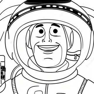 Buzz Lightyear In Space Coloring Page 1222-984