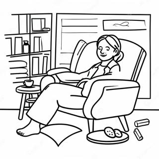 Therapy Coloring Page For Relaxation 12251-10092