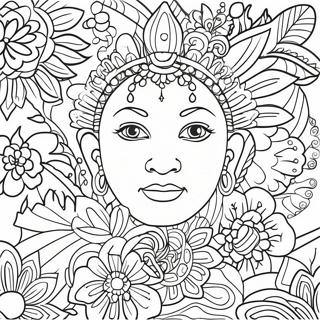 Mindful Therapy Coloring Page For Kids 12252-10099