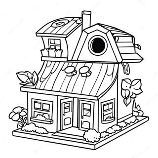 Toca Boca Paper Doll House Coloring Page 12281-10111