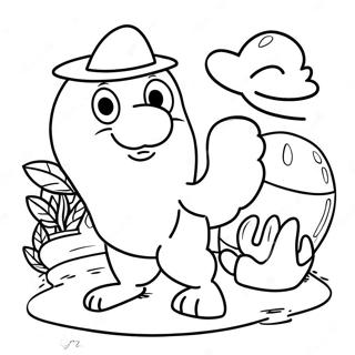 Chip And Potato Adventure Coloring Page 12292-10125