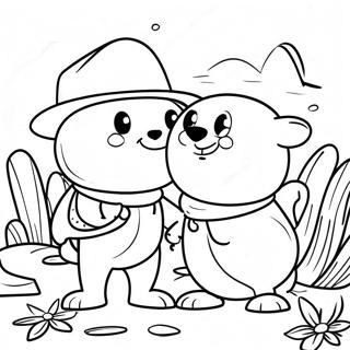 Chip And Potato Adventure Coloring Page 12292-10128