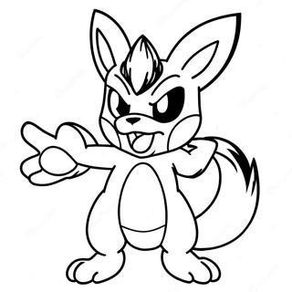 Lucario Coloring Page 12311-10139