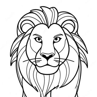 Mufasa Lion King Coloring Page 12321-10156