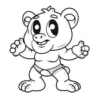 Bam Bam Coloring Page 12341-10162