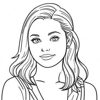 Megan Coloring Page 12351-10167