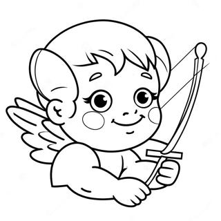 Cupid Coloring Page 12361-10182