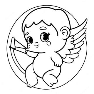 Cupid Coloring Page 12361-10184