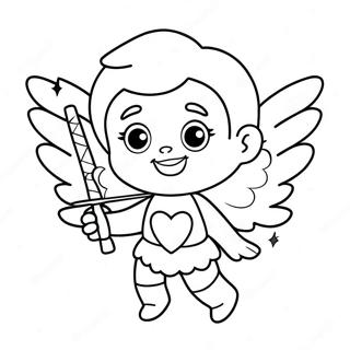 Cupid Coloring Pages