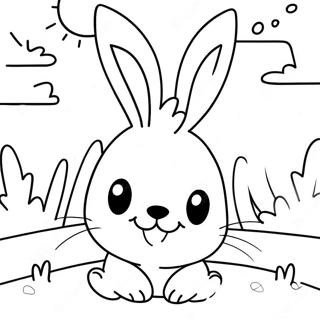 Sunny Bunnies Shiny Coloring Page 12371-10187