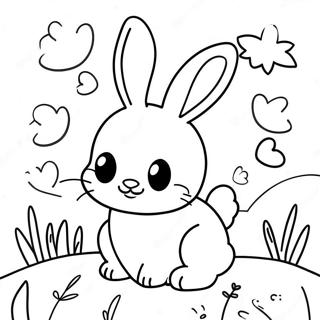 Sunny Bunnies Shiny Coloring Page 12371-10188