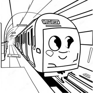 Subway Surfers Coloring Page 12441-10244