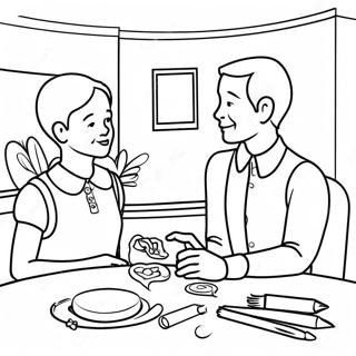 Manners Coloring Page 12501-10292