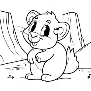 Grizzy And The Lemmings Coloring Pages