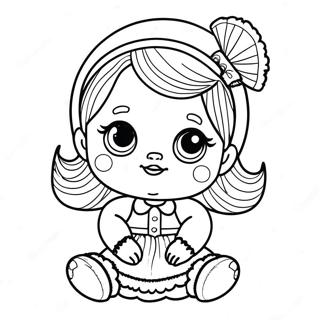 Baby Doll Coloring Page 12531-10311