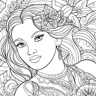 Sensual Adult Coloring Page 1262-1002