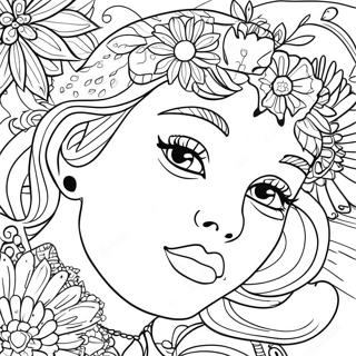 Sensual Adult Coloring Page 1262-1003