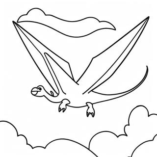 Pterodactyl Coloring Pages