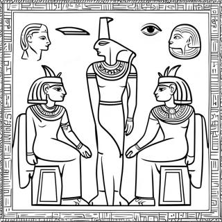 Ancient Egypt Coloring Pages