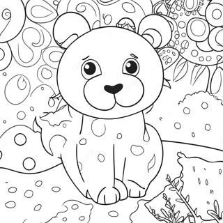 Fun Dot Marker Animal Coloring Page 12652-10413