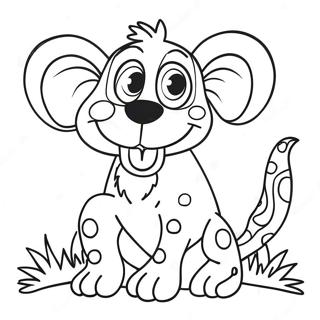 Fun Dot Marker Animal Coloring Page 12652-10415