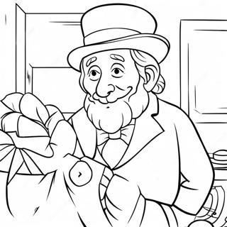 A Christmas Carol Coloring Page 12661-10423