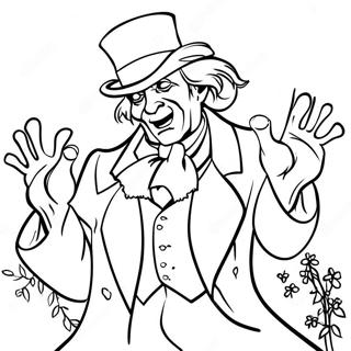 Ebenezer Scrooge S Transformation Coloring Page 12662-10420