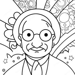 Romero Britto Coloring Pages