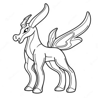 Arceus Coloring Pages