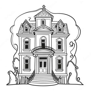 Disney Haunted Mansion Coloring Page 12721-10463