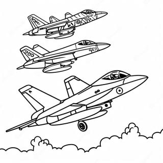 Air Force Coloring Page 12731-10474