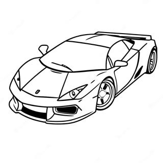 Sleek Jdm Sports Car Coloring Page 12742-10486