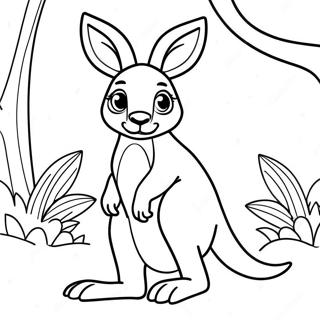 Kangaroo Coloring Page 12771-10509