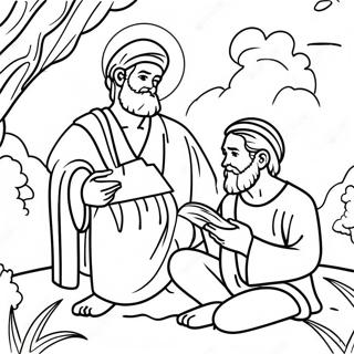 Abraham And Isaac Coloring Page 12781-10514