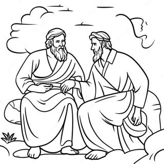 Abraham And Isaac Coloring Page 12781-10516