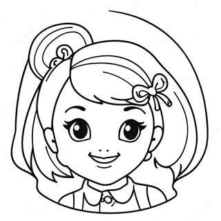 Polly Pocket Coloring Page 12801-10526