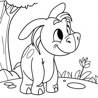 Eeyore Coloring Pages