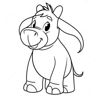 Eeyore Coloring Page 1281-1016