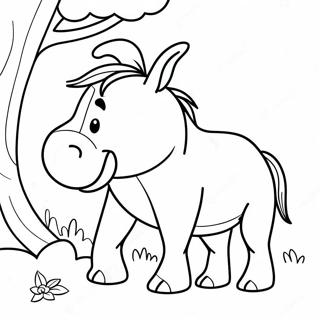 Eeyore Coloring Page 1281-1133