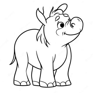 Eeyore Coloring Page 1281-1136